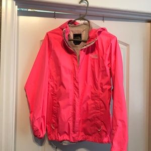 Women north face rain coat